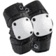 Protec Park Elbow Pads, XL, Black w/White Caps PTVN0D8VBA2-XL