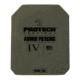 Protech 2116G Type IV Rifle Plate, Ceramic Composite 8in x 10in Single-Curve Rectangle Cut 1003465
