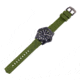 ProTek Carbon USMC Dive Watch, Carbon Case/Black&amp;Green Dial/Green Strap, One Size, PT1015G