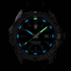 ProTek Steel Dive Watch, SS Case/Silver Dial/Black Strap, One Size, PT2004