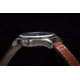 ProTek Titanium Field Watch, Titanium Case/Black Dial/Dark Tan Strap, One Size, PT3001