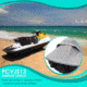 Pyle Armor Shield Personal Watercraft Cover 127-inch to 138-inch, Gray, 127 to 138, PCVJS13