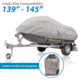 Pyle Armor Shield Personal Watercraft Cover 139-inch to 145-inch, Gray, 139 to 145, PCVJS14
