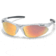 Pyramex Avante Safety Glasses - Ice Orange Lens, Silver Frame SS4545D
