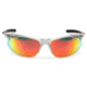 Pyramex Avante Safety Glasses - Ice Orange Lens, Silver Frame SS4545D