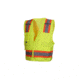 CSA Lumen-X Vest w/Contrasting Reflective Tape, Hi-Vis Lime, Large