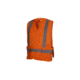 CSA Lumen-X Vest w/Reflective Tape, Hi-Vis Orange, Med-XL