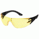 Pyramex Endeavor Plus Amber Lens Black/Gray Frame