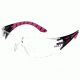 Pyramex Endeavor Plus Clear Lens Black/Pink Frame