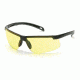 Pyramex Ever-Lite Black Frame/Amber Lens, Box SB8630D