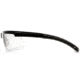Pyramex Ever-Lite Ever-Lite Safety Glasses w/Clear H2MAX Anti-Fog Lens, Black, SB8610DTM