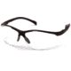 Pyramex Gravex Safety Glasses w/Clear Anti-Fog Lens, Black, SB8910ST