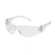 Pyramex Intruder Safety Glasses w/Clear-Uncoated Lens, Clear Frame, S4110SUC
