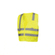Lumen X Vest, 2 Stripes, Hi-Vis Lime, Large