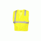 Lumen X Vest w/5 point Dring, Hi-Vis Lime, Large