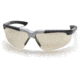 Pyramex Reatta Safety Glasses - Indoor/Outdoor Mirror Lens, Black-Silver Frame SBS4880D