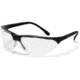 Pyramex Rendezvous Safety Glasses - Clear Lens, Black Frame SB2810S