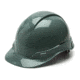 Pyramex Ridgeline Hard Hat 4pt w/ Glide Lock, Slate Gray, Box HP44113