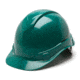 Pyramex Ridgeline HP46 Hard Hat,Cap-Style 6 Point Ratchet Suspension,Green HP46135