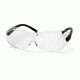 Pyramex OTS-XL Safety Glasses Black Temples, Clear Lens S7510SJ