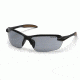 Pyramex Spokane Safety Glasses, Gray Lens w/ Black Frame CHB320D