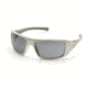 Pyramex Goliath Safety Glasses,White Frame, Gray Lens SW5620D