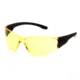 Pyramex Trulock Safety Glasses w/Amber Lens, Black SB9530S