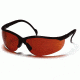Pyramex Venture II Safety Glasses - Sun Block Bronze Lens, Black Frame SB1835S