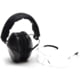 Pyramex VGCOMBO110 Low-Profile Combo Kit Scratch Resistant Clear Lens &amp; Frame with Rubber Temple Tips, Gray Low-Profile Earmuffs, VGCOMBO110