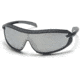 Pyramex XS3 Safety Glasses - Silver Mirror Anti-Fog Lens, Black Frame SB4670ST