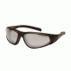 Pyramex XSG Safety Glasses - Indoor/Outdoor Anti-Fog Lens, Black Frame GB4080ST