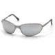 Pyramex Zone II Metal Safety Glasses - Silver Mirror Lens, Gun Metal Frame SGM3370E