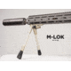 Q Kickstand M-LOK Bipod, Stainless Steel, 15 Degree Tilt, Fits M-LOK Mount, ACCKICKSTANDBIPODMLOK
