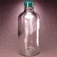 Qorpak Boston Round Bottles, Narrow Mouth, Qorpak 7710D With 14B Rubber-Lined Black Phenolic Cap*