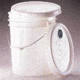 Qorpak Pails and Lids, High-Density Polyethylene, Qorpak 7001 Pails 7.5 L (2 gal.)