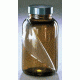 Qorpak Safety-Coated Bottles, Qorpak 7526TW Amber Wide Mouth Packers