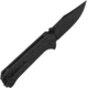 QSP Knife Grebe Button Lock Black G10 QS147C2
