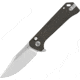 QSP Knife Grebe Button Lock Brown