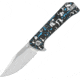QSP Knife Grebe Button Lock BWB CF