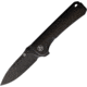 QSP Knife Hawk Linerlock Ebony Black