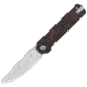QSP Knife Lark Linerlock Red/Blk CF