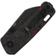 QSP Knife Mini Penguin Linerlock Red CF QS130XSE2