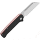 QSP Knife Penguin Slip Joint Black G10