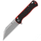 QSP Knife Swordfish Button Lock Blk/Rd