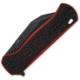 QSP Knife Swordfish Button Lock Blk/Rd QS149A2