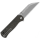 QSP Knife Swordfish Button Lock Brown