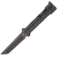 Quartermaster Marty McFly Balisong Limo Tint Folding Knife,4.5in,D2 Tool Steel,Tanto,Skeletonized CNC Machined Titanium Handle QTRQBS1LT