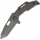 Quartermaster Templeton Face Peck Texas Tea Folding Knife,3in,S35VN Steel,Standard Edge,Tanto,Titanium Handle QTR3ZTT