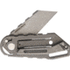 Quartermaster Yoda Integrated Framelock Folding Knife, 2.5in Stonewash Cpm S35Vn SS Wharncliffe Blade, Gray Stonewash Titanium Handle, Pocket Clip, Gray, ALF6