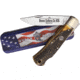 Queen Lockback Burnt Stag Horn, QGSH106